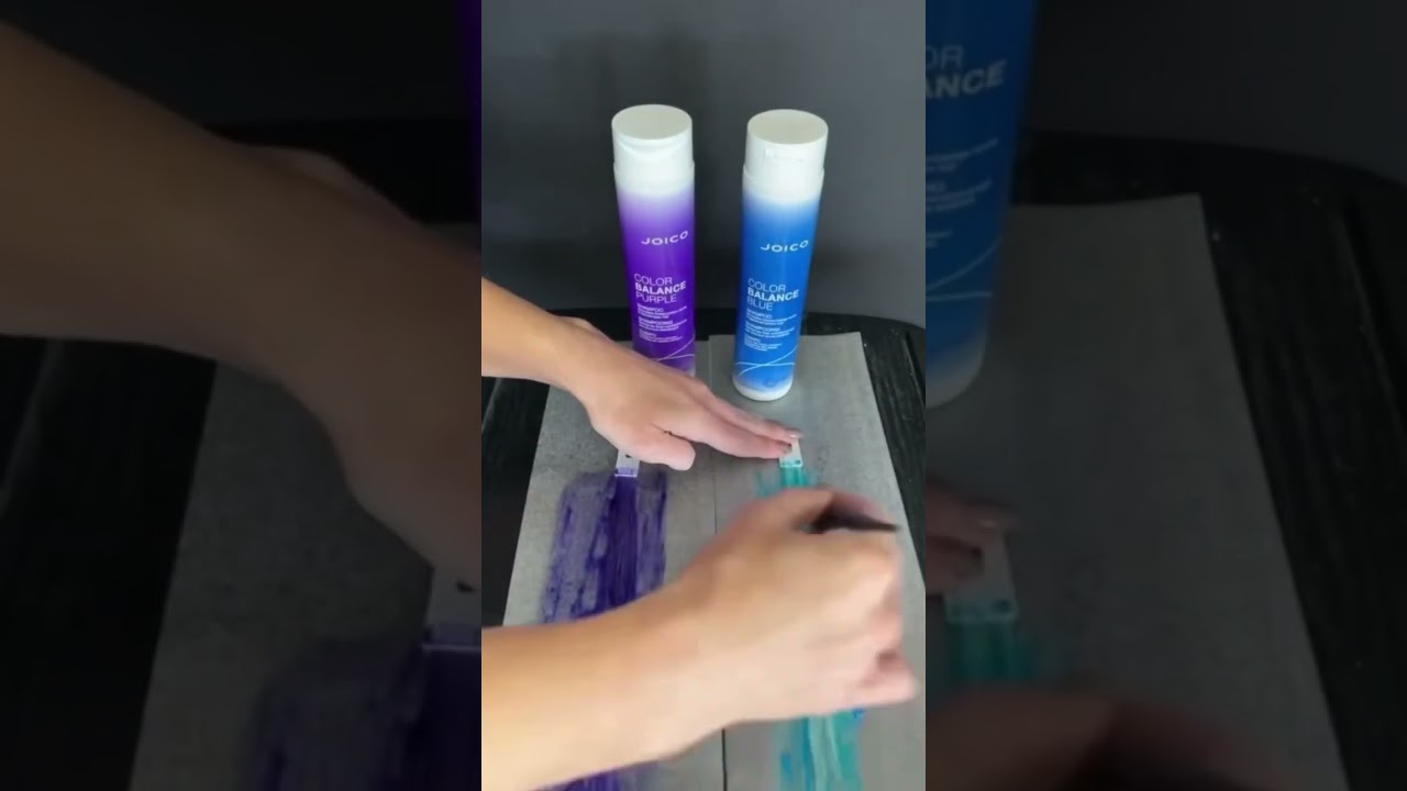 Purple Shampoo vs Blue Shampoo