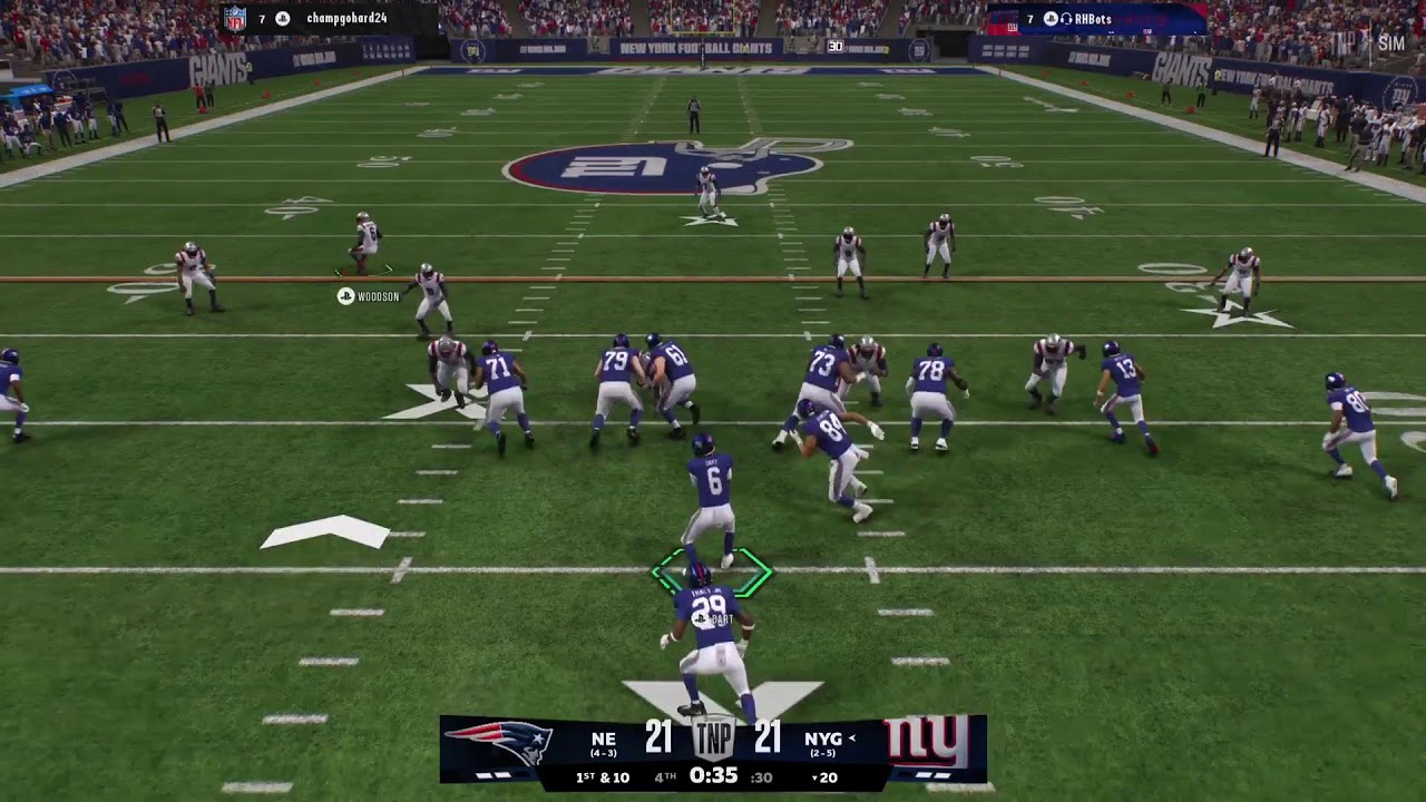 Madden 26 TKL FB Yr5 Wk8