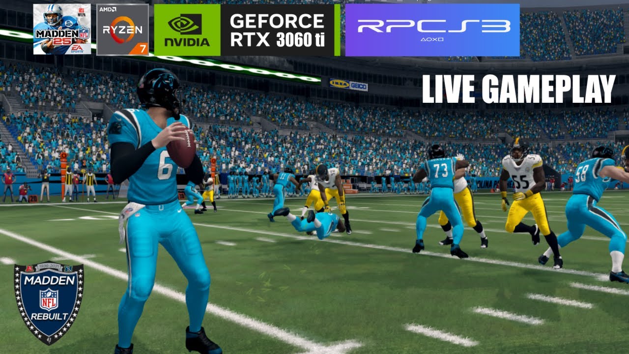 Madden 25 Revamped | RPCS3 | PC Mod | Carolina Panthers