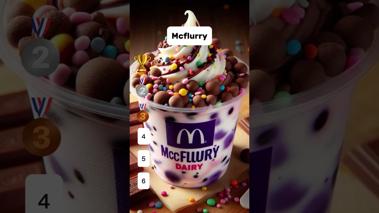 Rank these Mcdonalds items but you can&rsquo;t change&hellip;