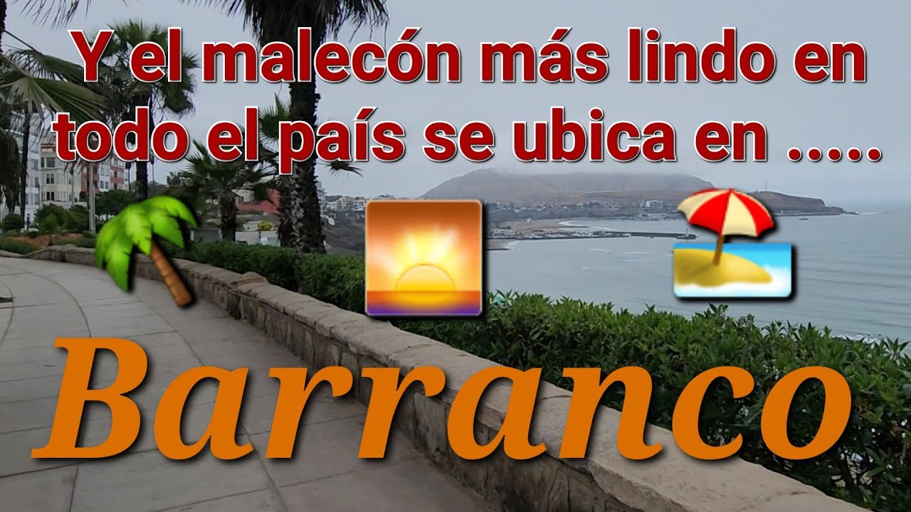 Malecón de Barranco ¿El más lindo de todo Lima?