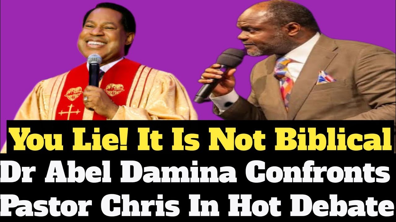Water Baptism is Not Biblical - Dr Abel Damina Confronts Pastor Chris In Hottest Doctrinal Debate