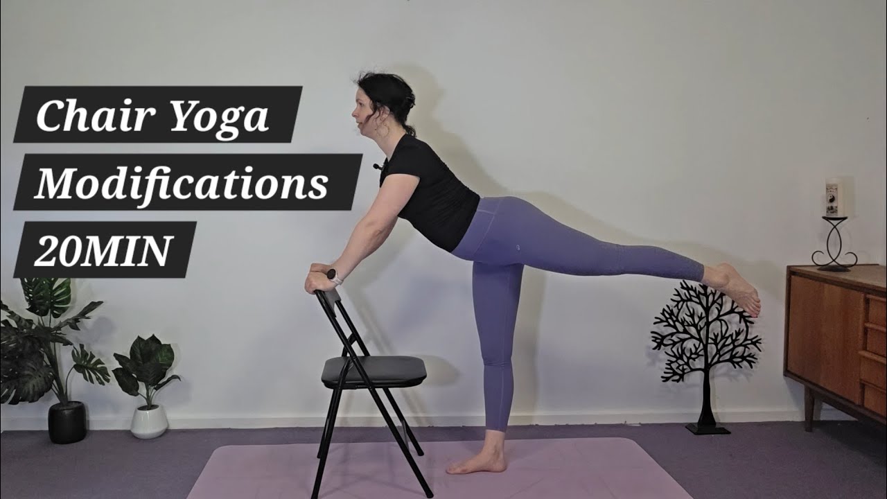 Chair Yoga Modifications | Bella's Yoga Room 