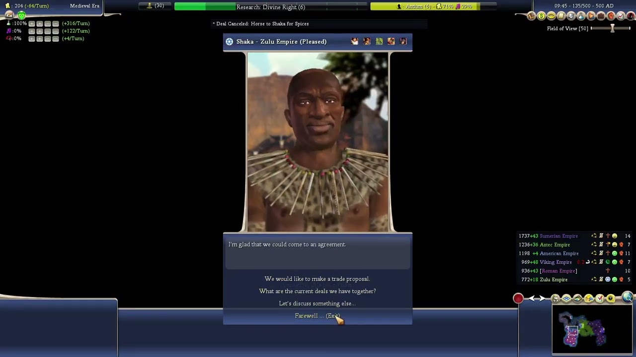 Civ IV Deity Augustus - Part 5