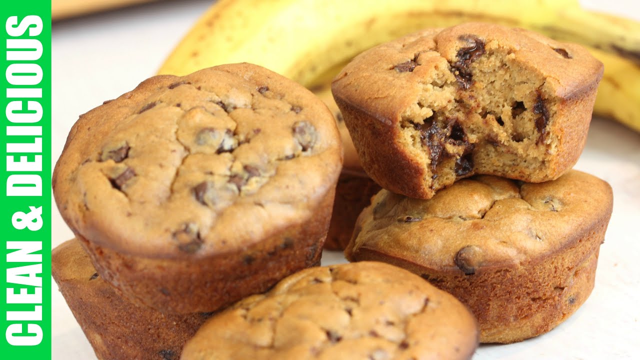 Chunky Monkey Banana Muffins | Gluten Free Recipe
