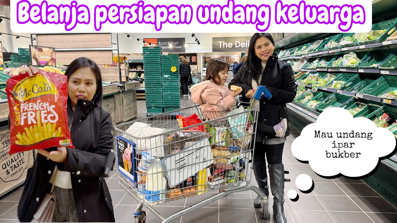BELANJA PERSIAPAN MASAK UNTUK KELUARGA || MAU UNDANG IPAR UNTUK BUKBER DI RUMAH