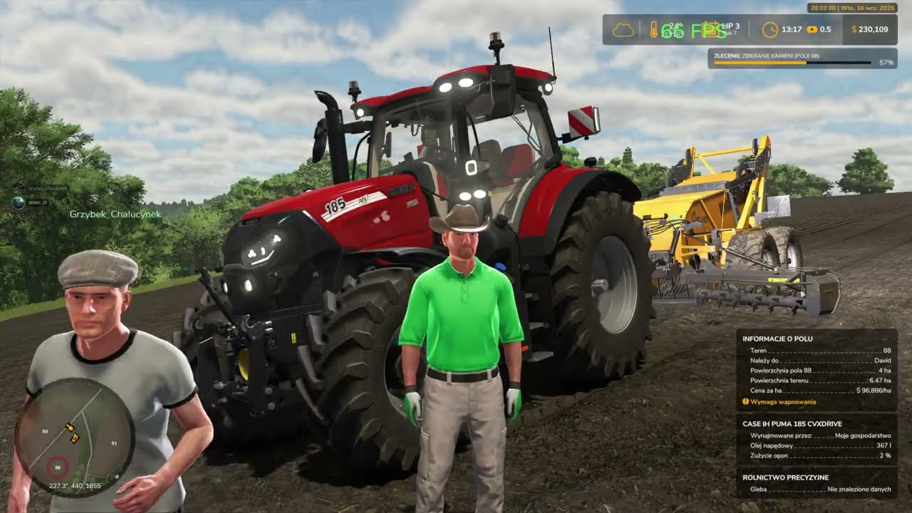 PRACUJEMY NA USŁUDZE 🔥ZBIERANIE KAMIENI & PIĘKNY CASE  FARMERSKIE ŻYCIE #46