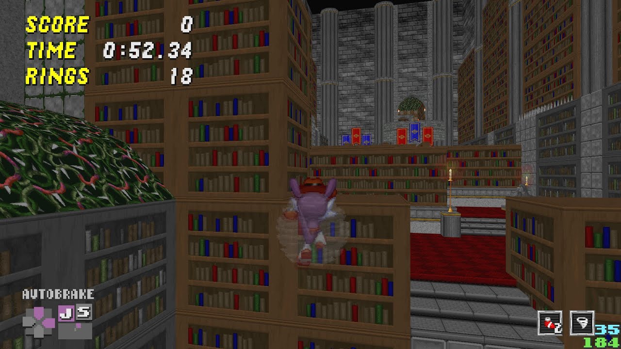 SRB2: Castle Eggman Zone 2 in 1:22.57 w/ Fang