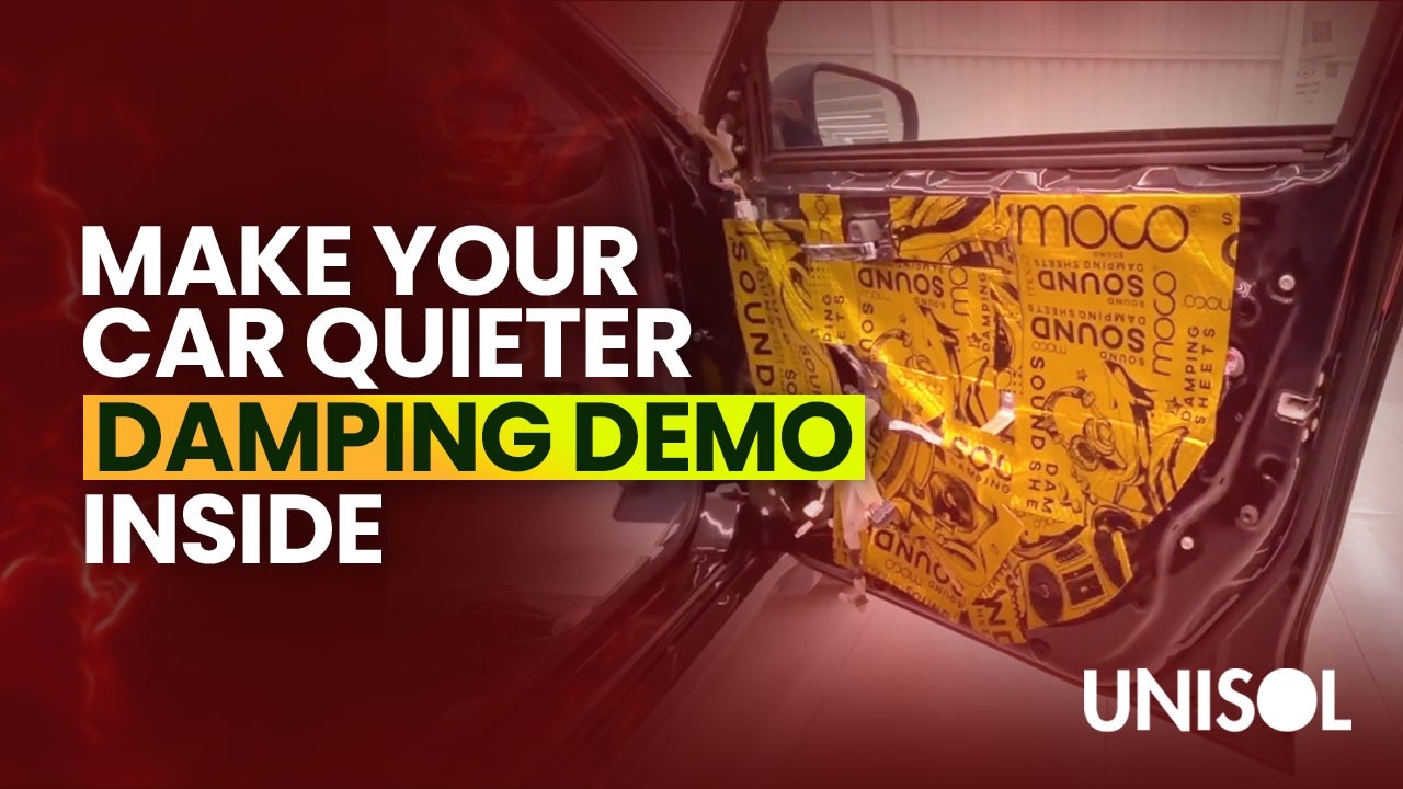 Car Damping Demo | Make Your Car Quieter
