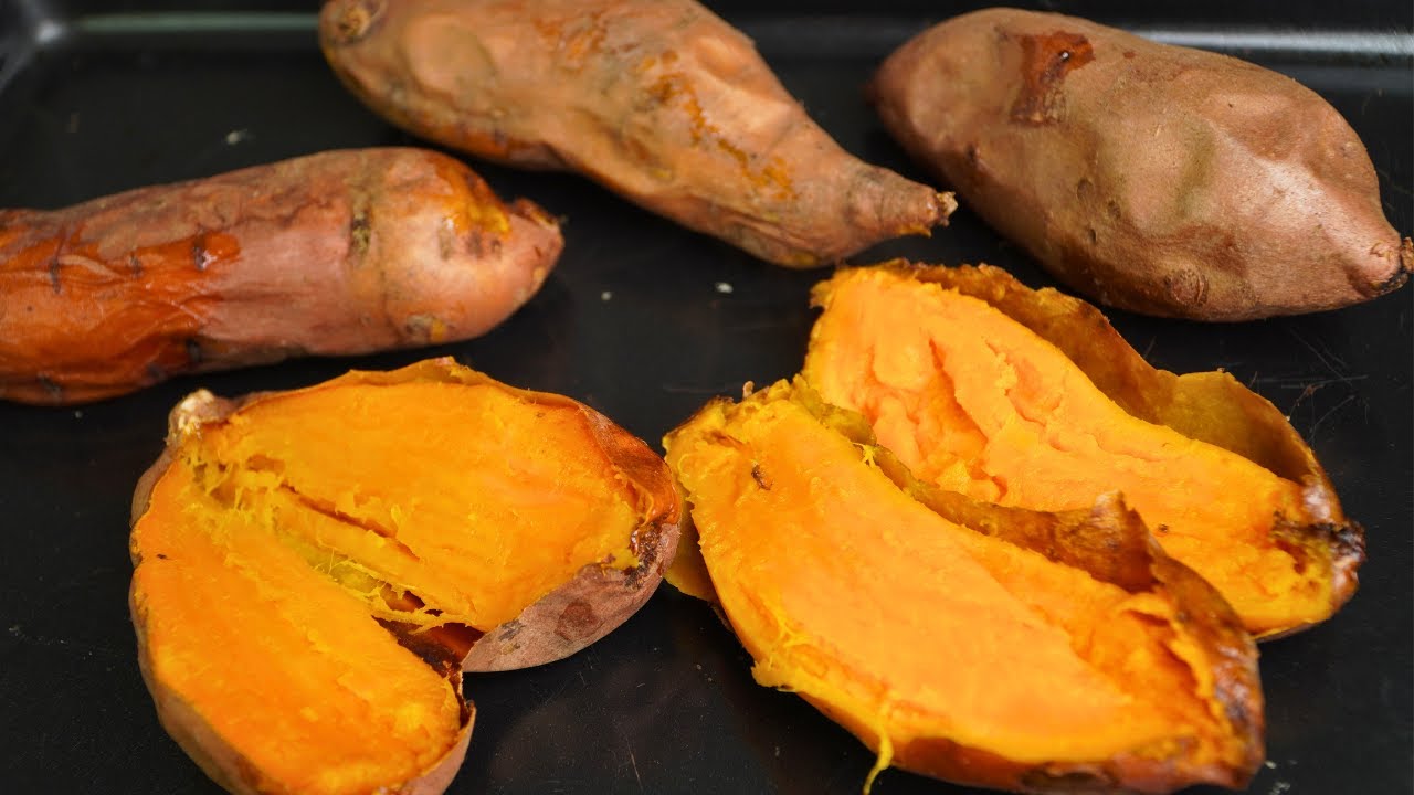 🍠 Camote al Horno | 🔥 Roasted Sweet Potato [RECETA FÁCIL]