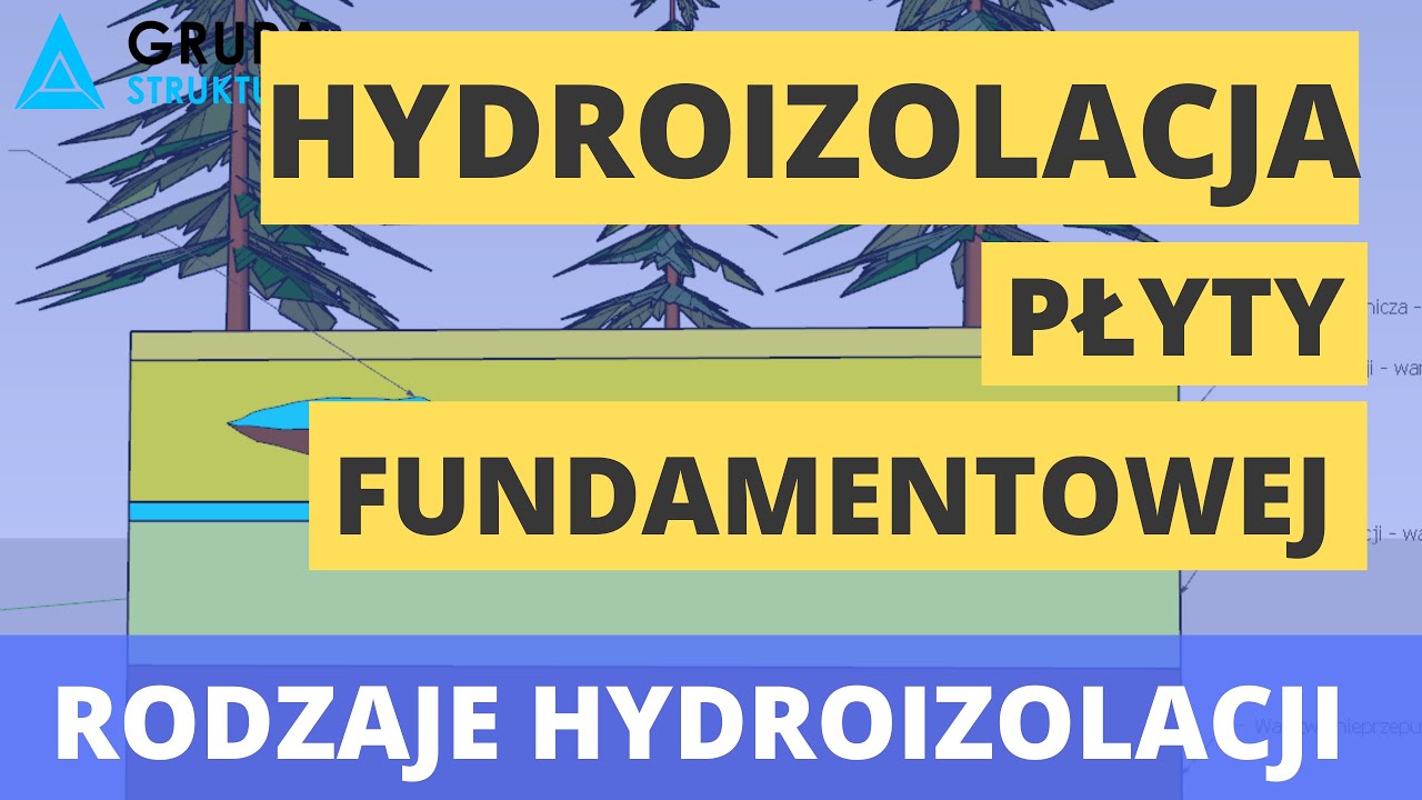Hydroizolacja płyty fundamentowej - rodzaje hydroizolacji. Zobacz jaką i kiedy zastosować.