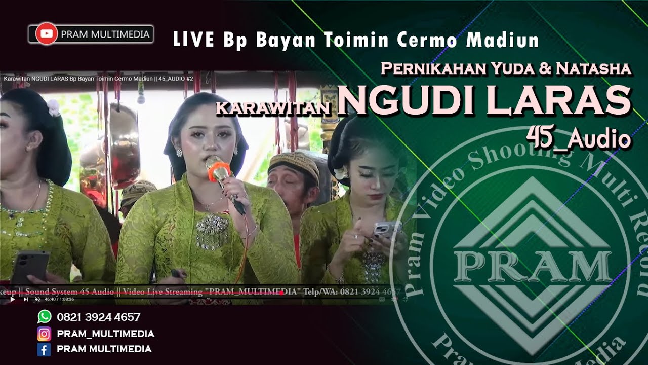 Karawitan NGUDI LARAS Bp Bayan Toimin Cermo Madiun || 45_AUDIO #2