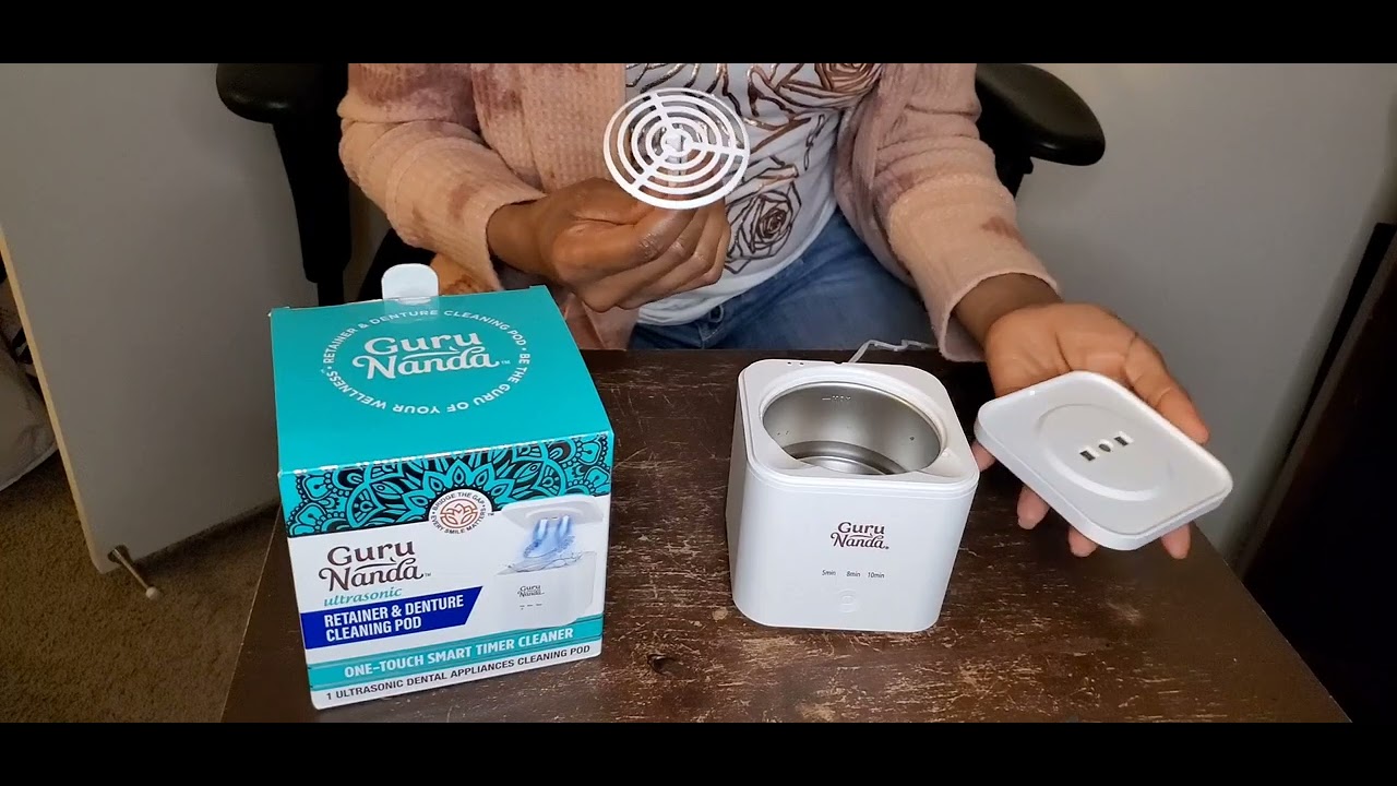 How To Use GuruNanda Ultrasonic Denture and Retainer Cleaner