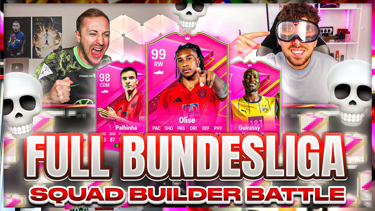 OMG!🔥 FULL BUNDESLIGA + TRANSFERS Squad Builder Battle🤯🔥