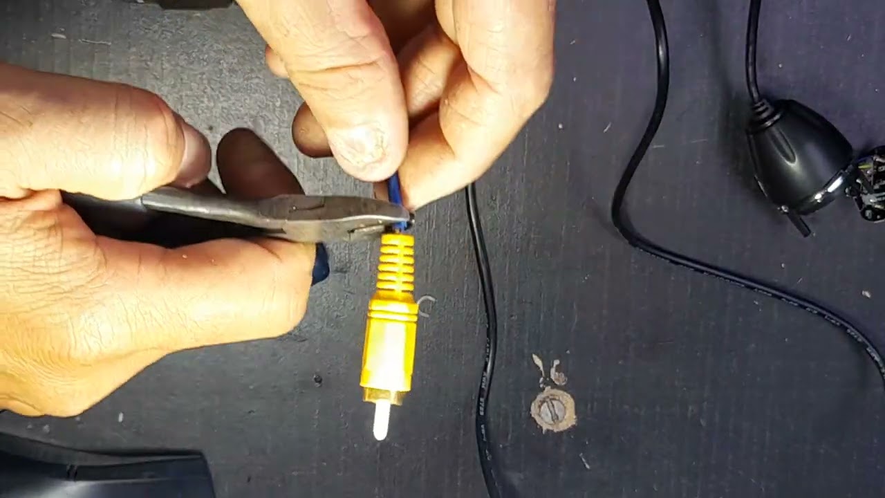 'Como transformar um microscópico usb no microscópico RCA com uma ótima imagem '