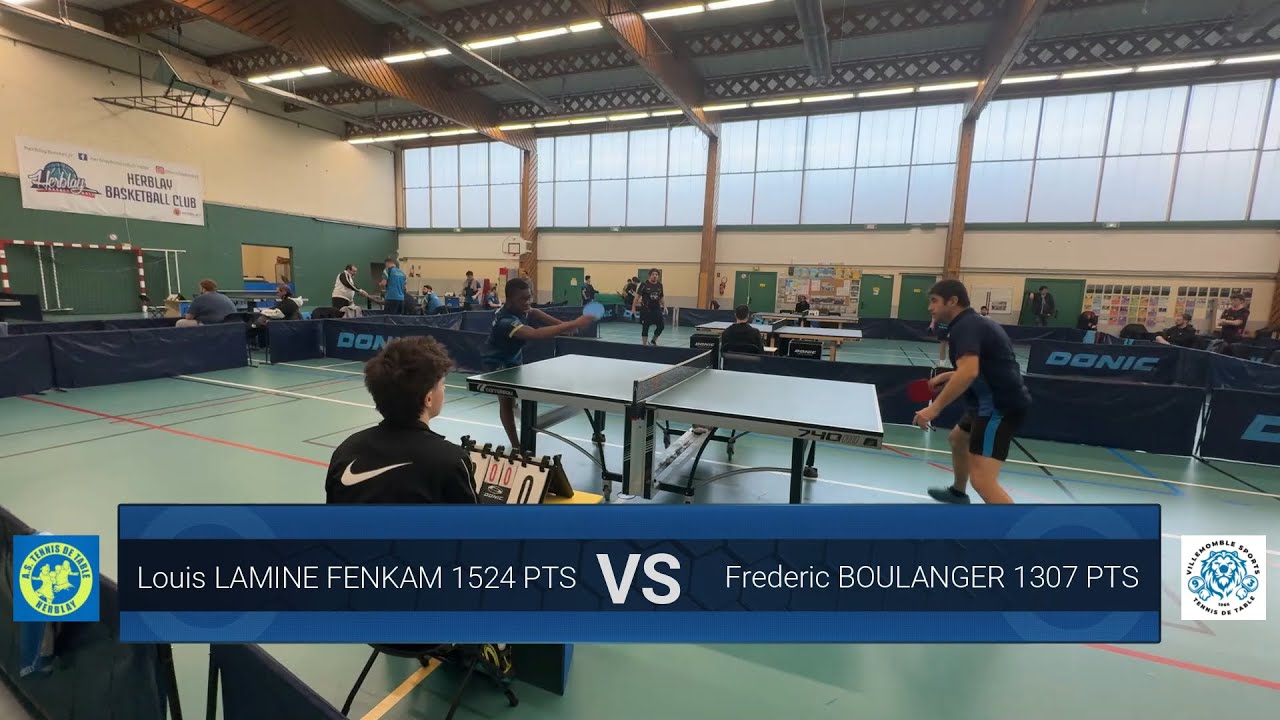 R3 Idf J1 25/26 Phase 2 - Herblay 5 Vs Villemomble 2 - LAMINE FENKAM 1524 pts BOULANGER1307 pts
