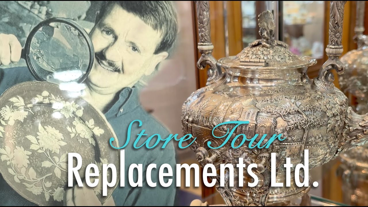 My Visit and Store Tour of Replacements Limited in North Carolina featuring Silver, China & Crystal.