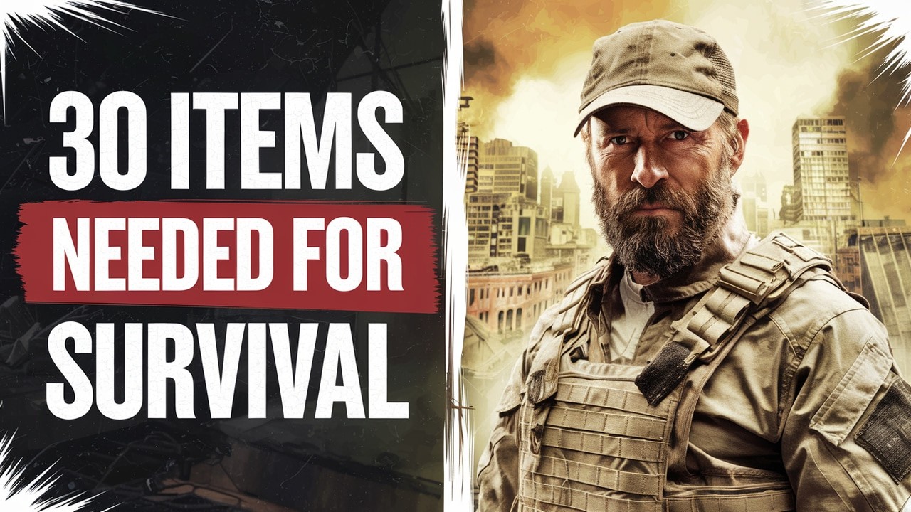 30 Must Have Prepper Items for a Societal Collapse