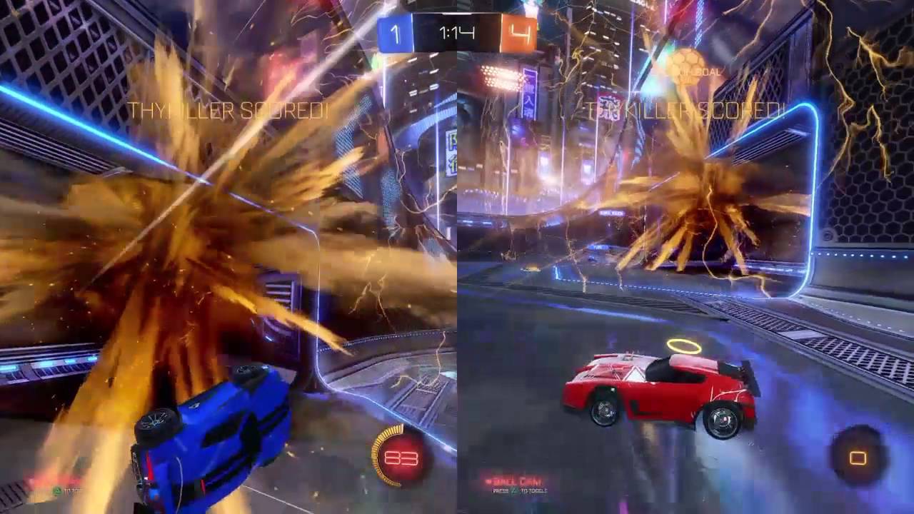 SliferKing vs ThyKiller 2v2 Rocket League P2 (Gaming Championship)