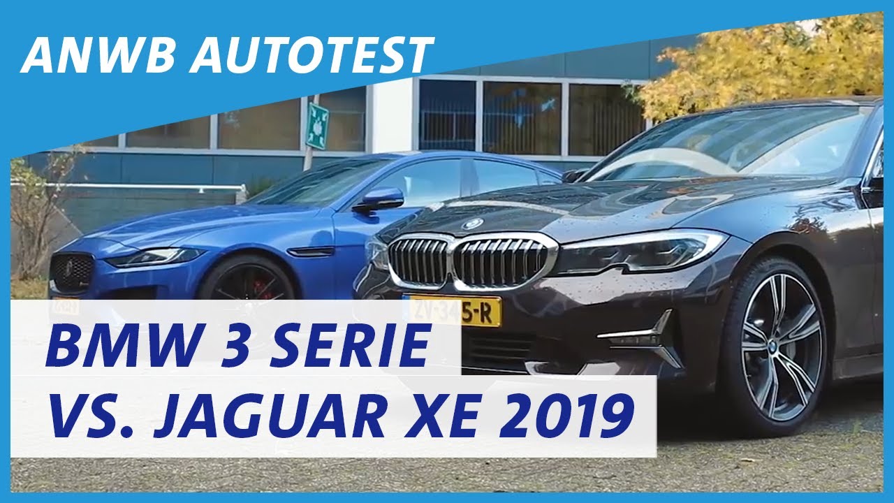 BMW 3 Serie vs Jaguar XE 2019 | ANWB Autotest