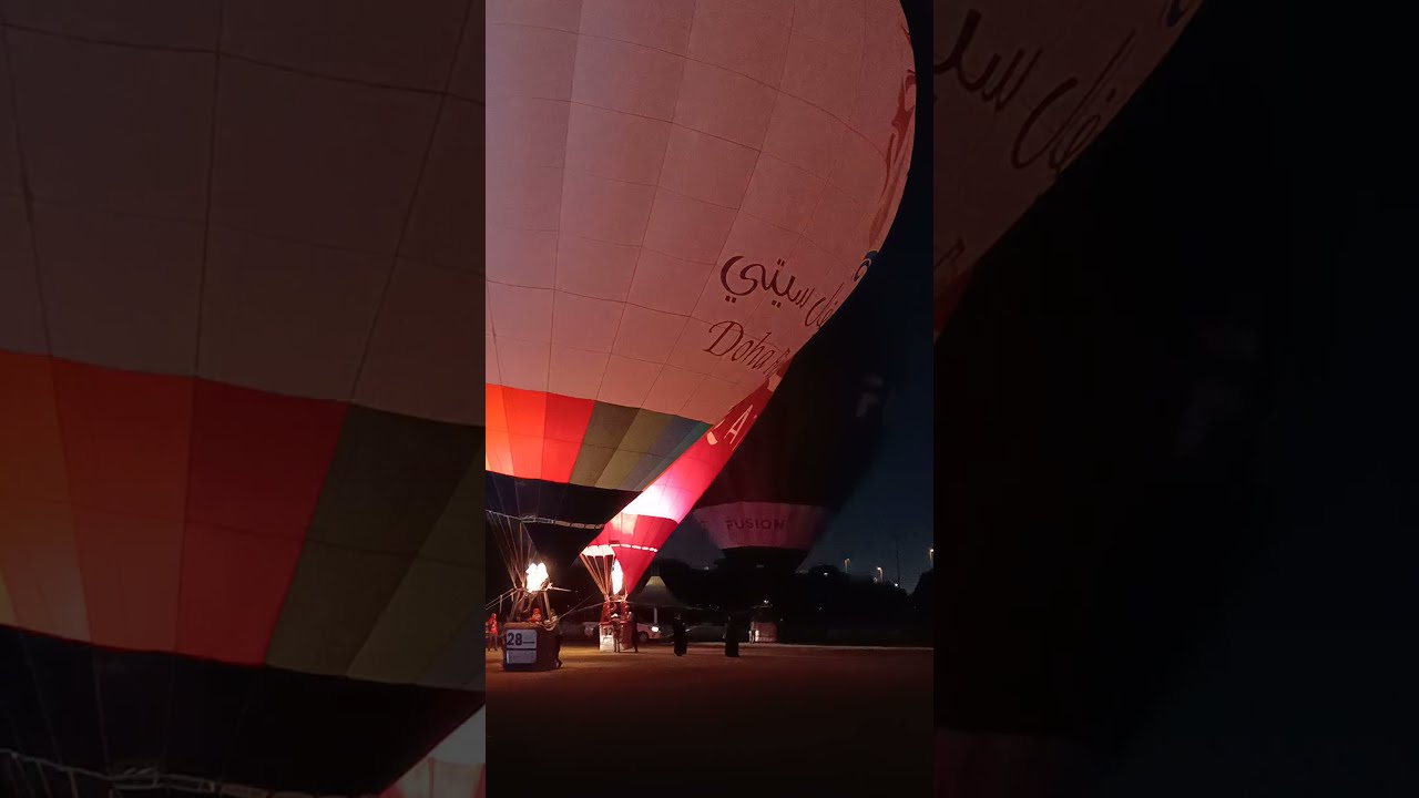 NIGHT GLOW ASPIRE PARK DOHA QATAR #shorts