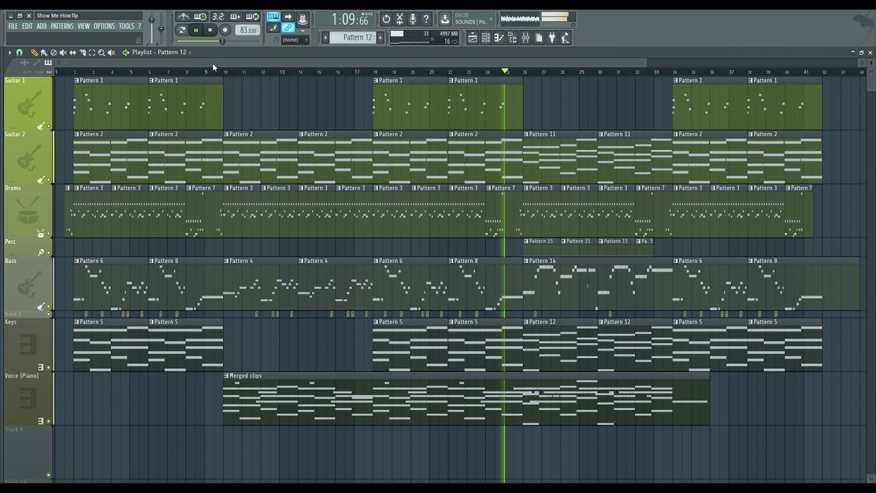 Men I Trust - Show Me How FL Studio Cover