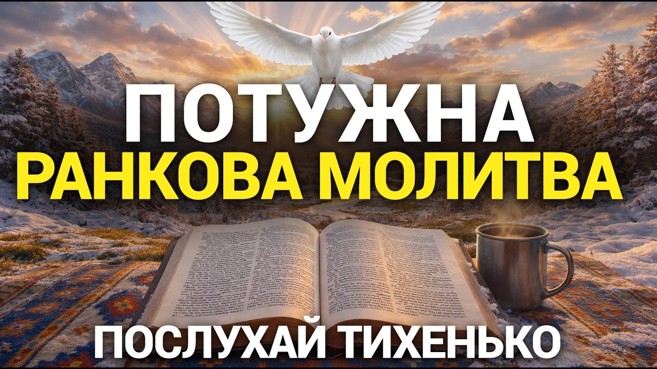 ПОТУЖНА МОЛИТВА до Бога! Дає ЗАХИСТ та СПОКІЙ