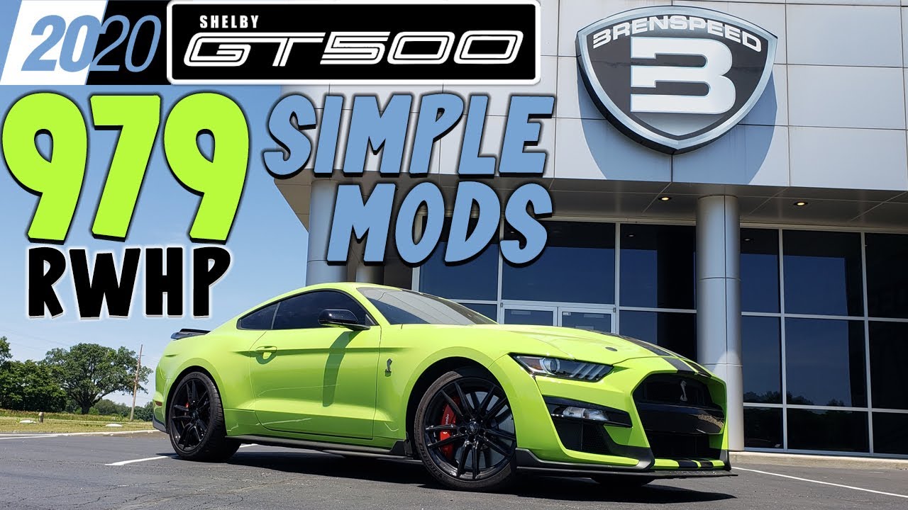 2020 GT500 DYNO (Ported Supercharger) E85 added boost 979 RWHP