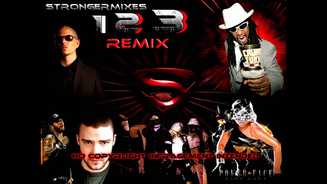 3 - Britney Spears ft Pitbull, Flo rida, Lady gaga, Justin Tmberlake, Back eyed peas (Remix mashup)