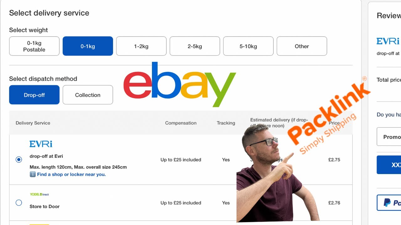 Как размещать товары на eBay в Великобритании с помощью Packlink #ebay #reseller