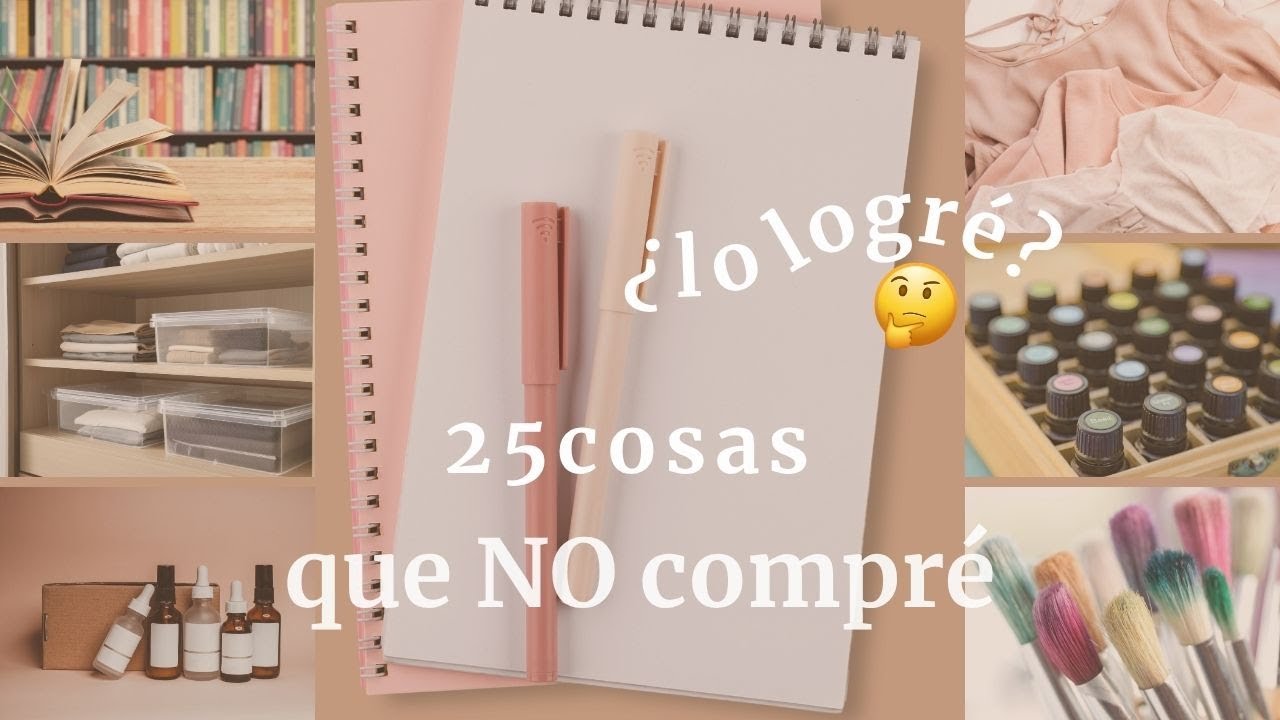 6 meses sin compras impulsivas: esto fue lo que pas&oacute; | Actualizaci&oacute;n de mi reto minimalista low-buy
