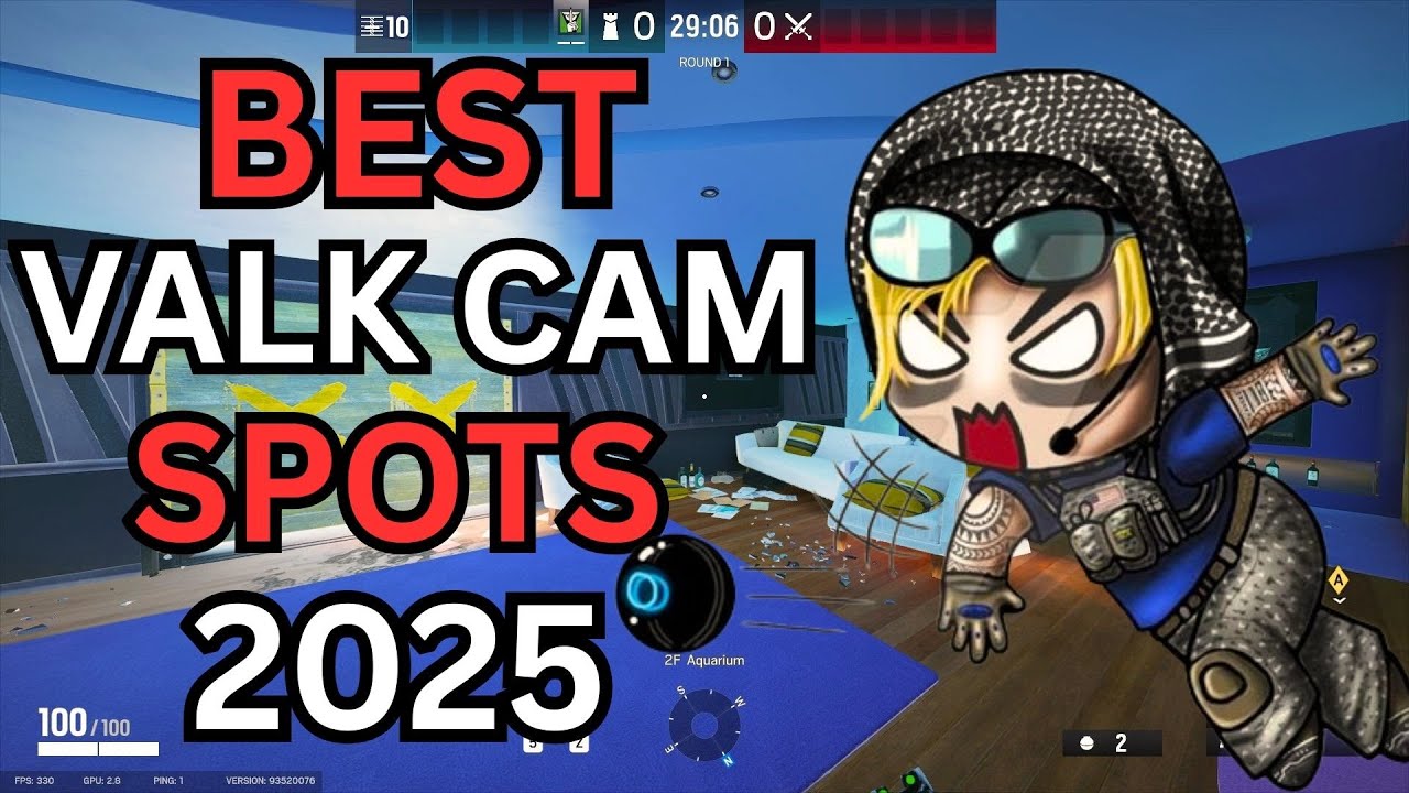 THE BEST VALK CAM SPOTS OF 2025!! - Rainbow Six Siege!