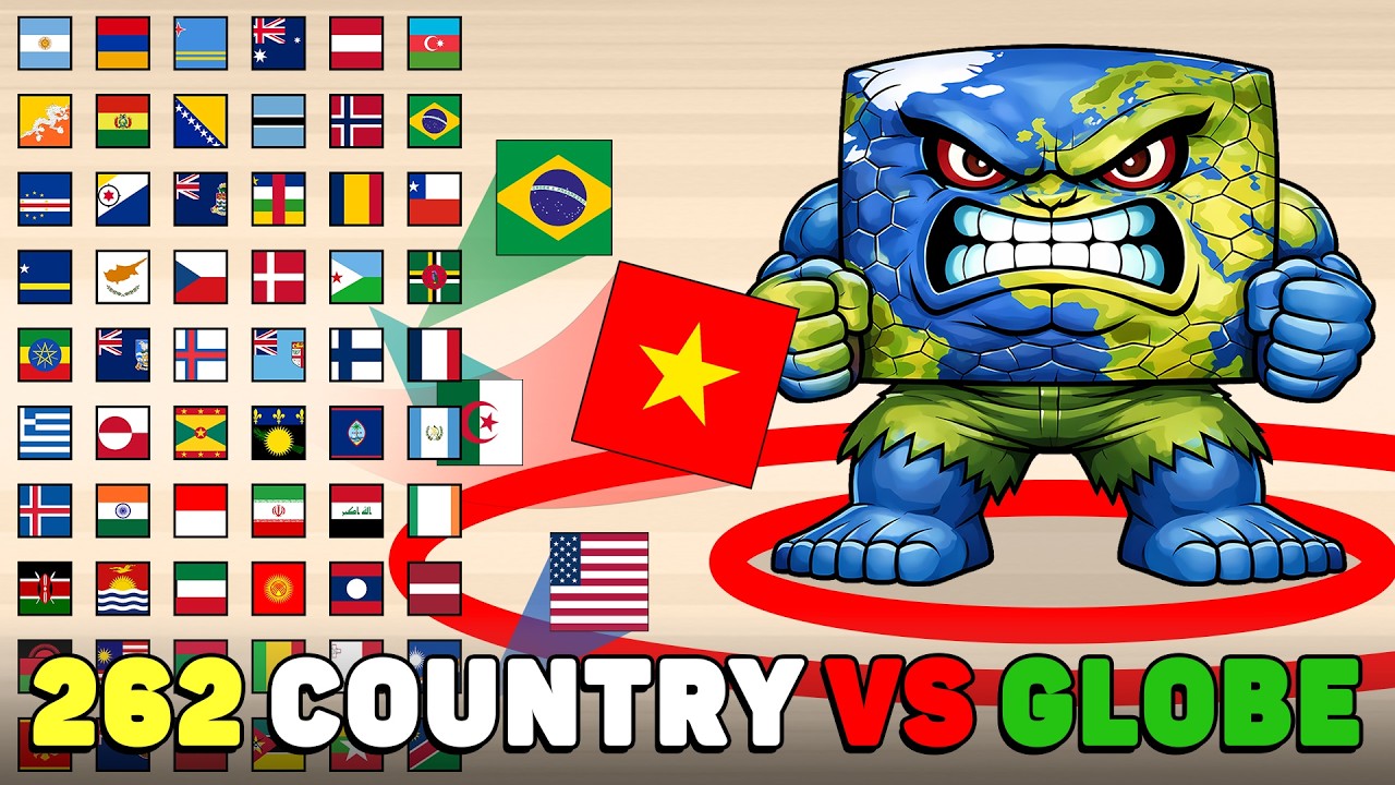 262 Country VS Globe Boss 999,999 HP | Rifle Attack