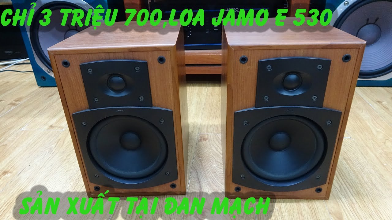 nổi da gà với loa JAMO E530,giá  chỉ 3 triệu 700
