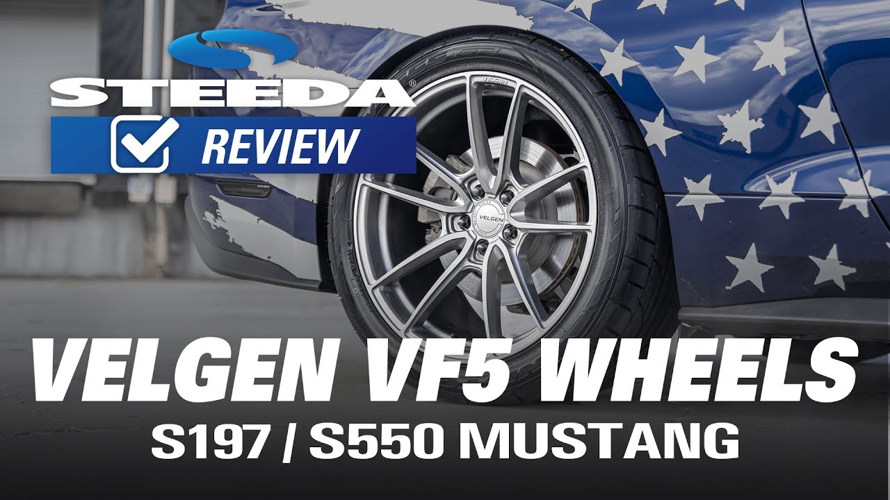 2005-2023 Mustang Velgen VF5 Lightweight Series Wheels | Steeda Review