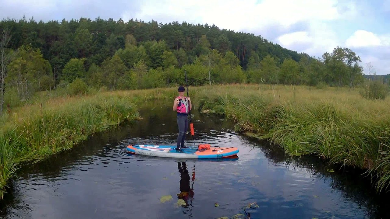 Stążką i Brdą na SUP-ie