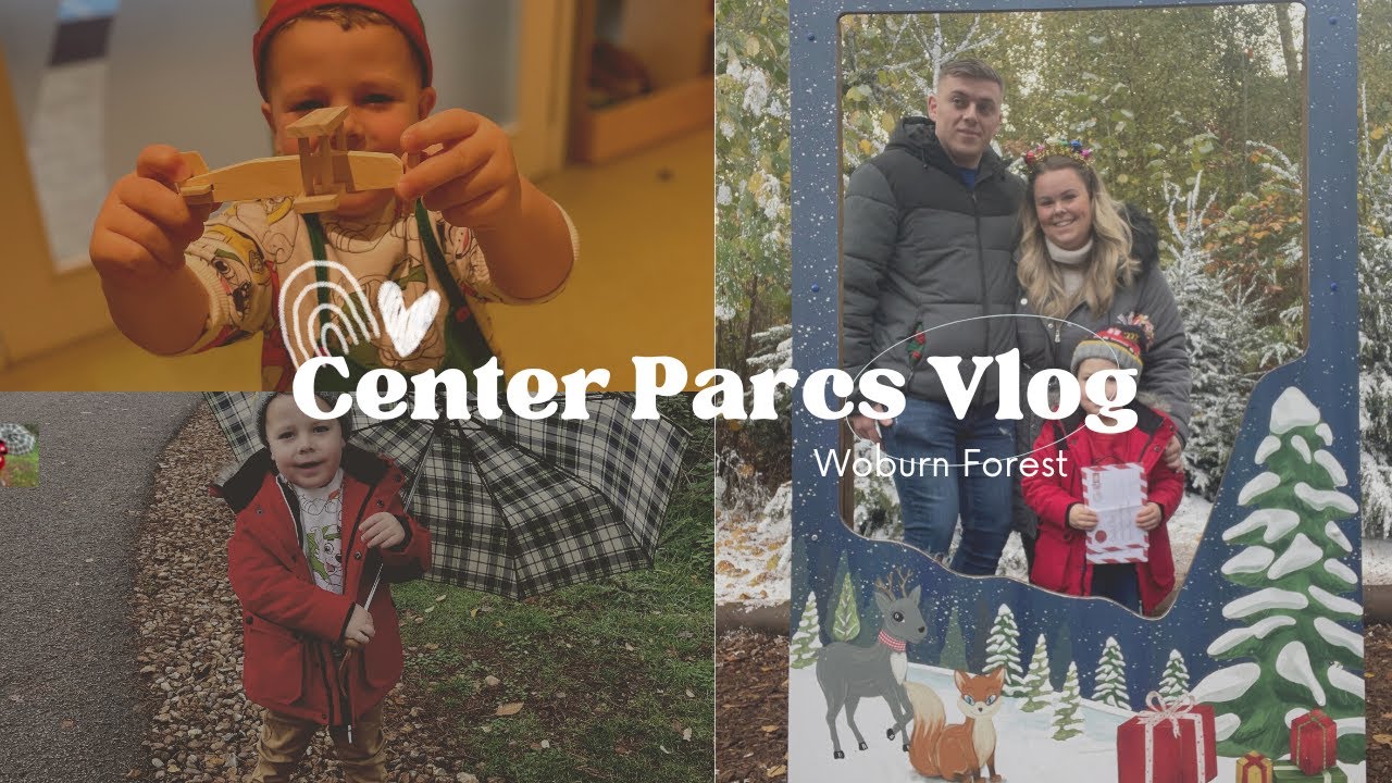 CENTER PARCS WOBURN FOREST WINTER WONDERLAND VLOG