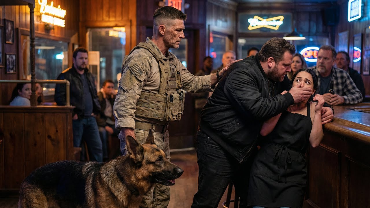 Mafia Harassed a Waitress, Thinking She Was Alone—Until a Navy SEAL and His Dog Changed Everything