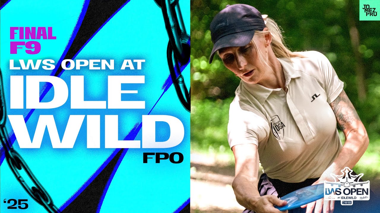 2025 LWS Open at Idlewild | FPO FINALF9 | Scoggins, Mandujano, Allen, Mandujano | Jomez Disc Golf
