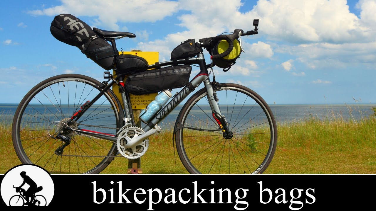 the bikepacker - bikepacking bag setup