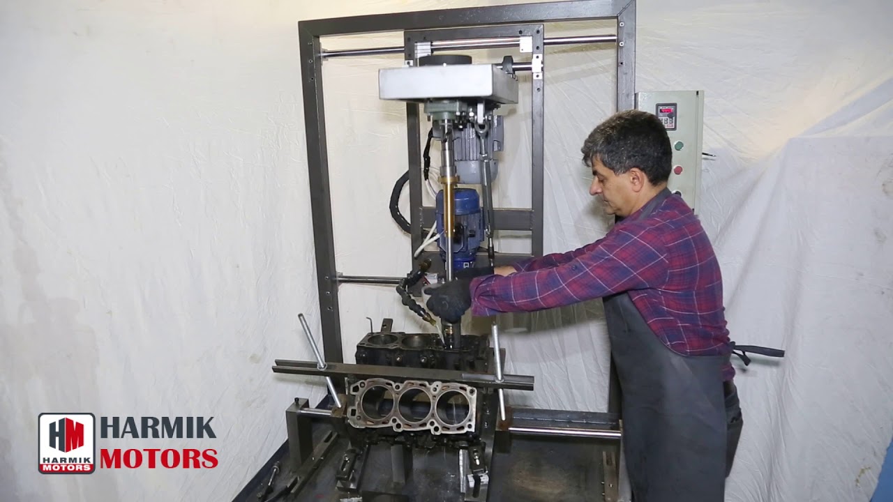 Harmikmotors Hone Machine- Engine rebuilding machines - Harmik Motors - machine shop