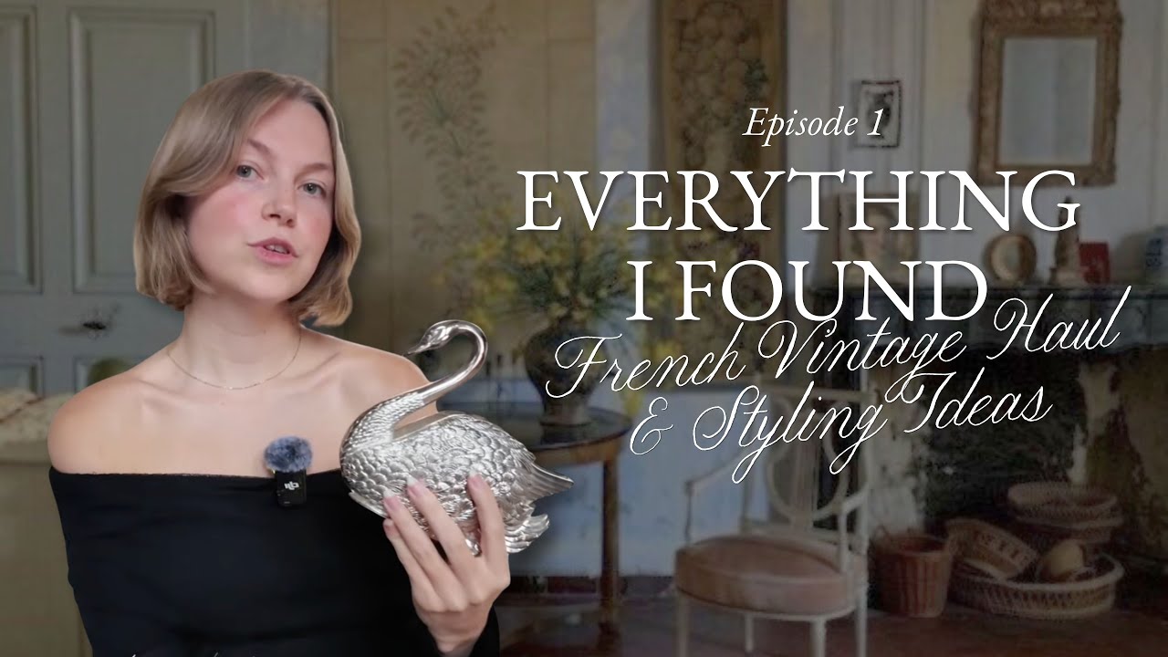 The Most Unexpected Vintage Finds From My First Sourcing Trip!