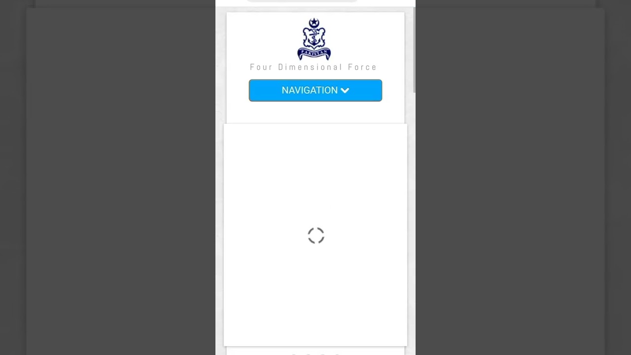Pak Navy Registration Forn