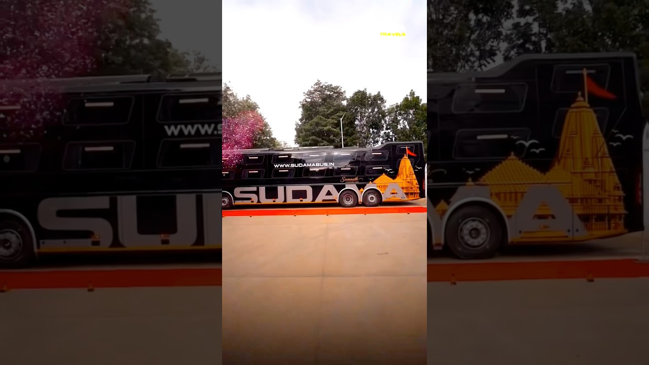 1.95 Crore ki Luxury bus ll Volvo 9600✨ll Sleeper luxury bus #reels #viral #trending #luxury #volvo