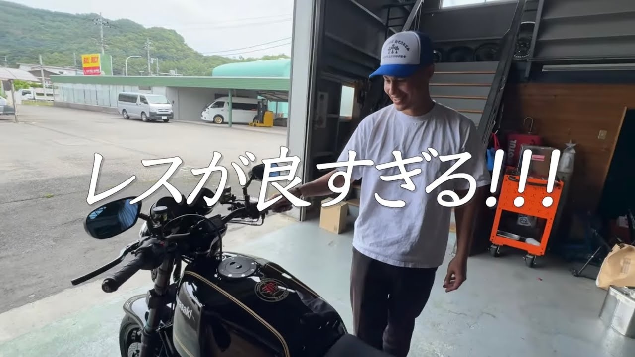 【KZ1000Mk.II】音がいい！ついにエンジンに火が入る。そしてBULL DOCKから重大発表!!!