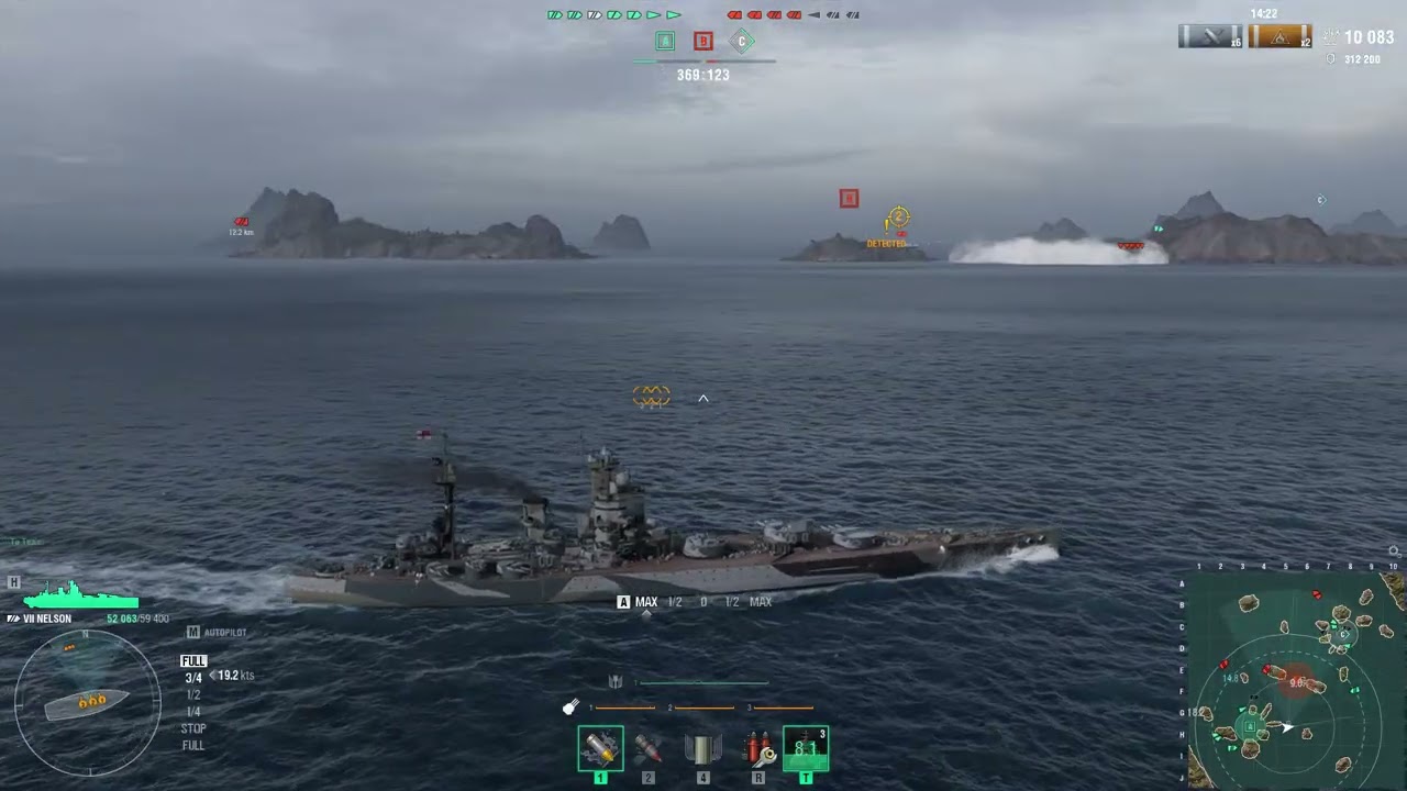 Nelson Battleship, World of Warships