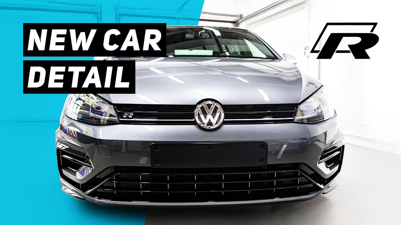 New Car Detail VW Golf R 7.5 - CARPRO CQuartz