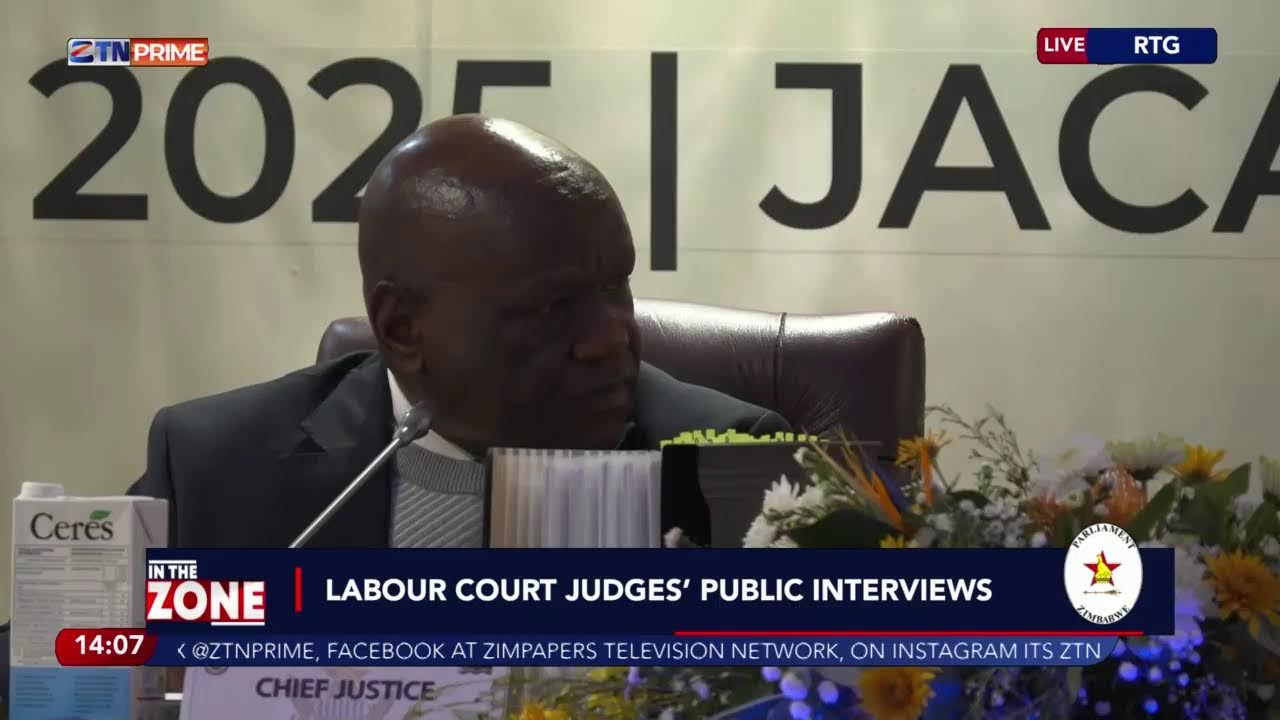 PUBLIC INTERVIEWS TO SELECT 8 JUDGES OF THE LABOUR COURT OF ZIMBABWE | 28 MAY 2025