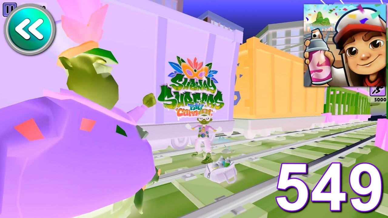 Subway Surfers - Rio Carnival - Super Runner Fernando - Reverse Invert Colors Episode 549