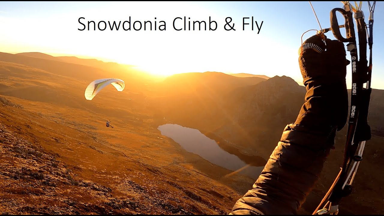 Snowdonia Climb & Fly - Paragliding